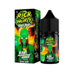 Жидкость Rick & Morty BAD TRIP Salt - Kiwi Passion Fruit Guava (Киви Гуава Маракуйя) 30мл (20 Hard) (M)