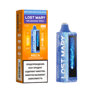 Одноразовая ЭС Lost Mary MO 20000 - Мятный Морской Бриз (Sea Breeze Mint)