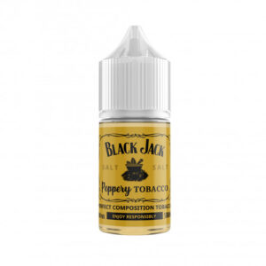 Жидкость Black Jack Salt - Peppery Tobacco 30мл (20 Strong)