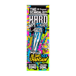 Жидкость The Scandalist Hardhitters Salt - Je Suis ICED Chainsaw 30мл (20mg)