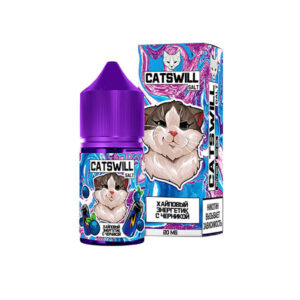 Жидкость Catswill Salt - Хайповый энергетик с черникой 30мл (20mg) (M)